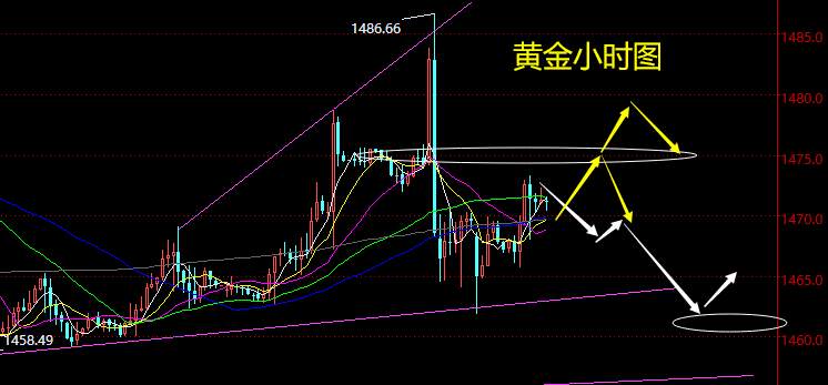 老黑策略：12.13晚盘黄金分析策略