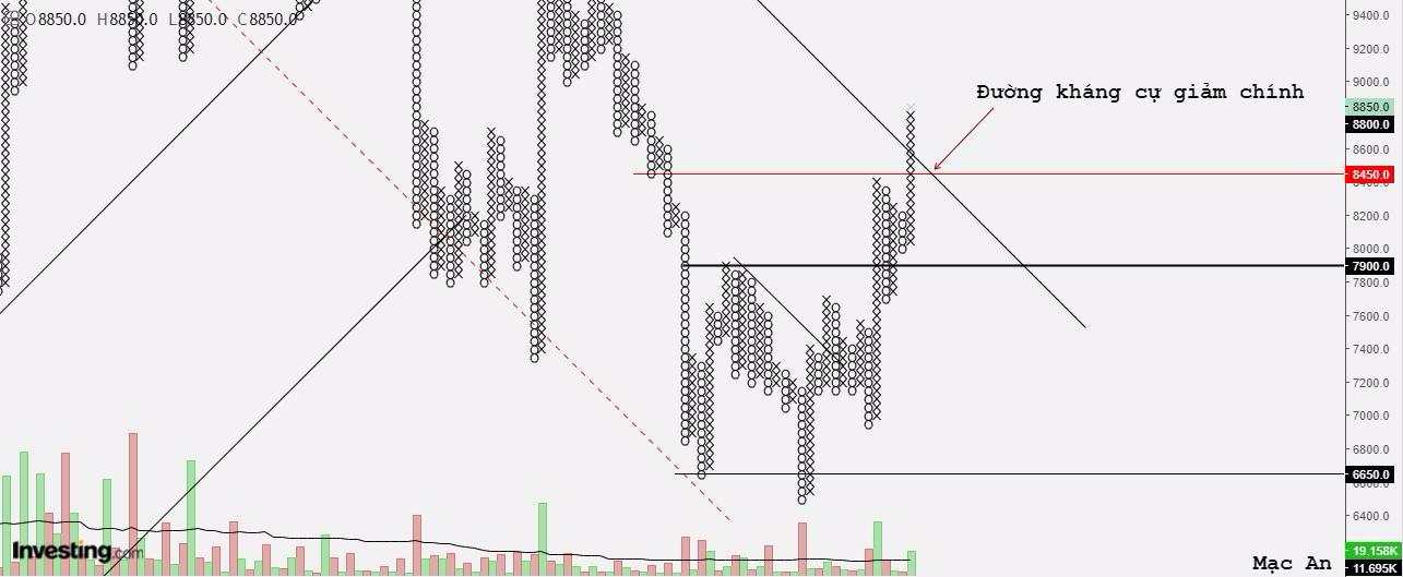 Thị trường crypto theo góc nhìn đồ thị P&F 15/01: Phá vỡ