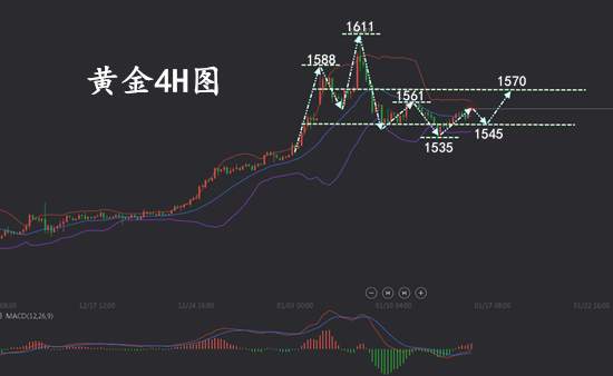 魏亮宸：1.17美国三大经济数据集体向好黄金价格承压低迷不振！