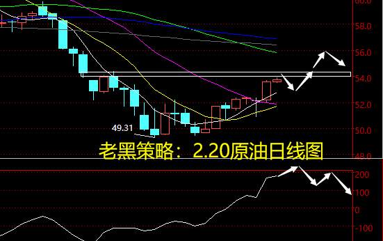 老黑策略：2.20原油分析策略