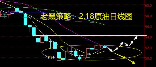 老黑策略：2.18原油分析策略