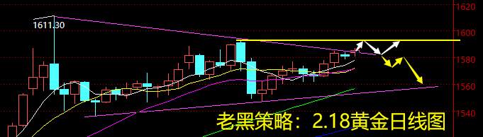 老黑策略：2.18黄金分析策略