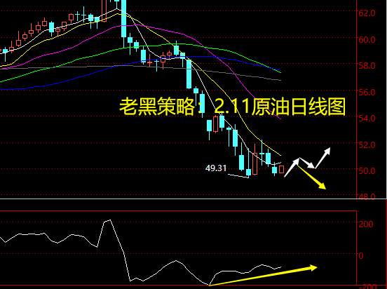 老黑策略：2.11原油分析策略