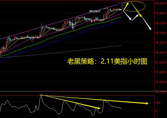老黑策略：2.11外汇分析策略