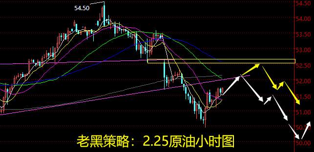 老黑策略：2.25原油分析策略