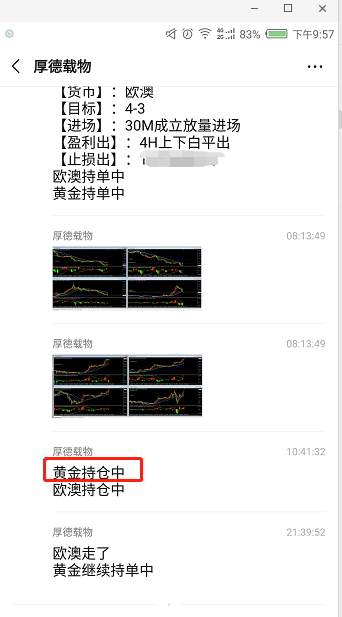 黄金 0415 星期三
