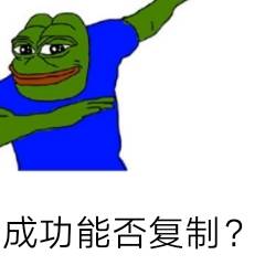 成功能否复制？