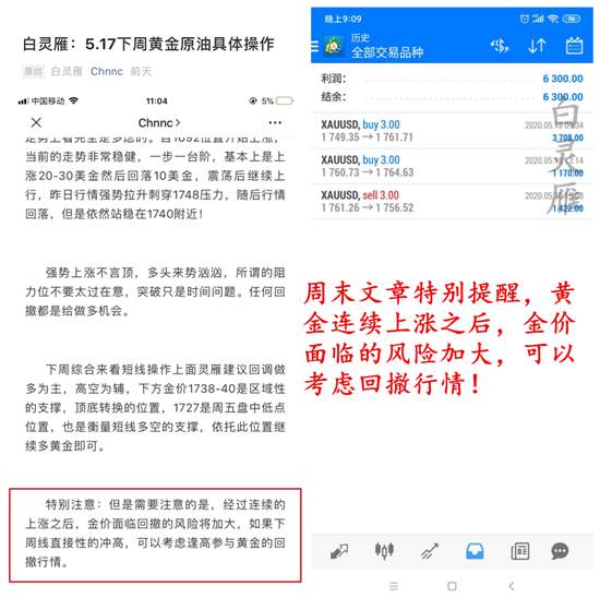 白灵雁：5.19黄金延续空头，原油伺机而动
