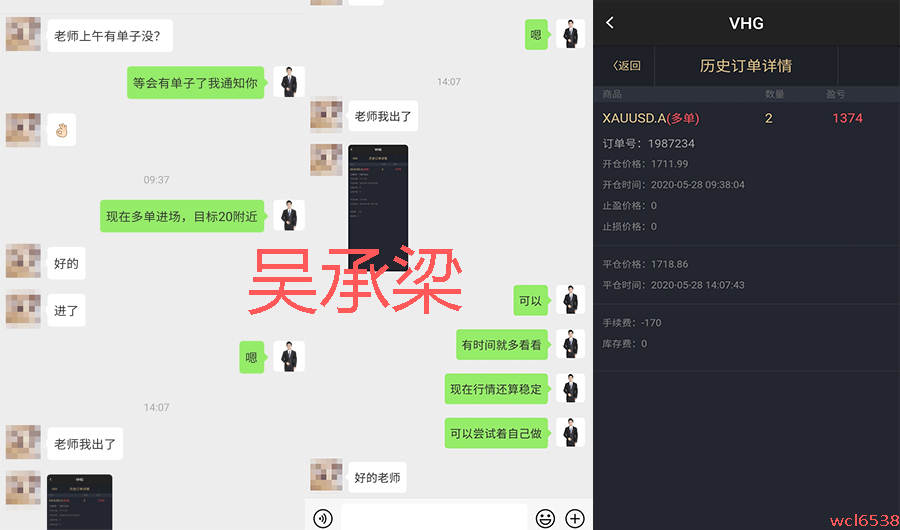 吴承梁：5.28黄金1720不破继续做空；黄金原油操作建议