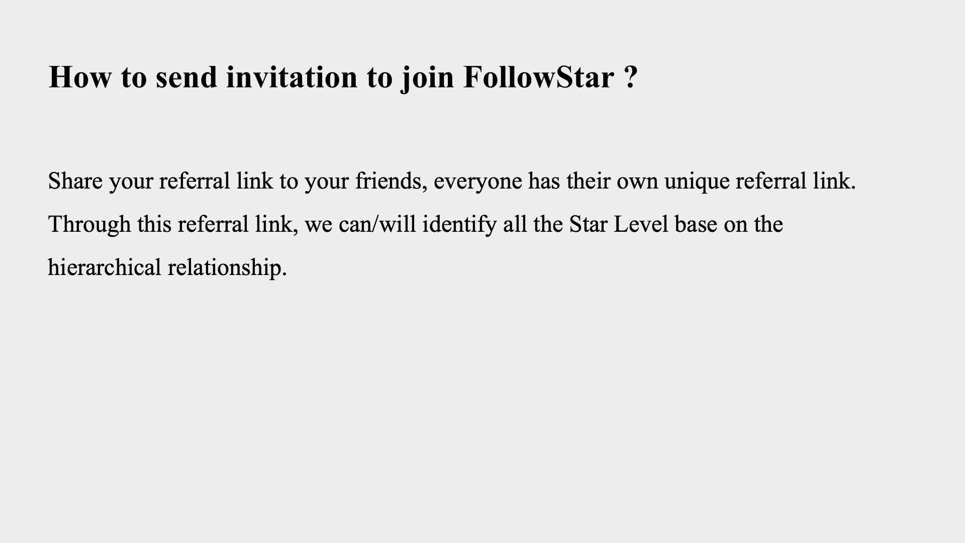 Tutorial: Everything You Need to Know about FOLLOWSTAR