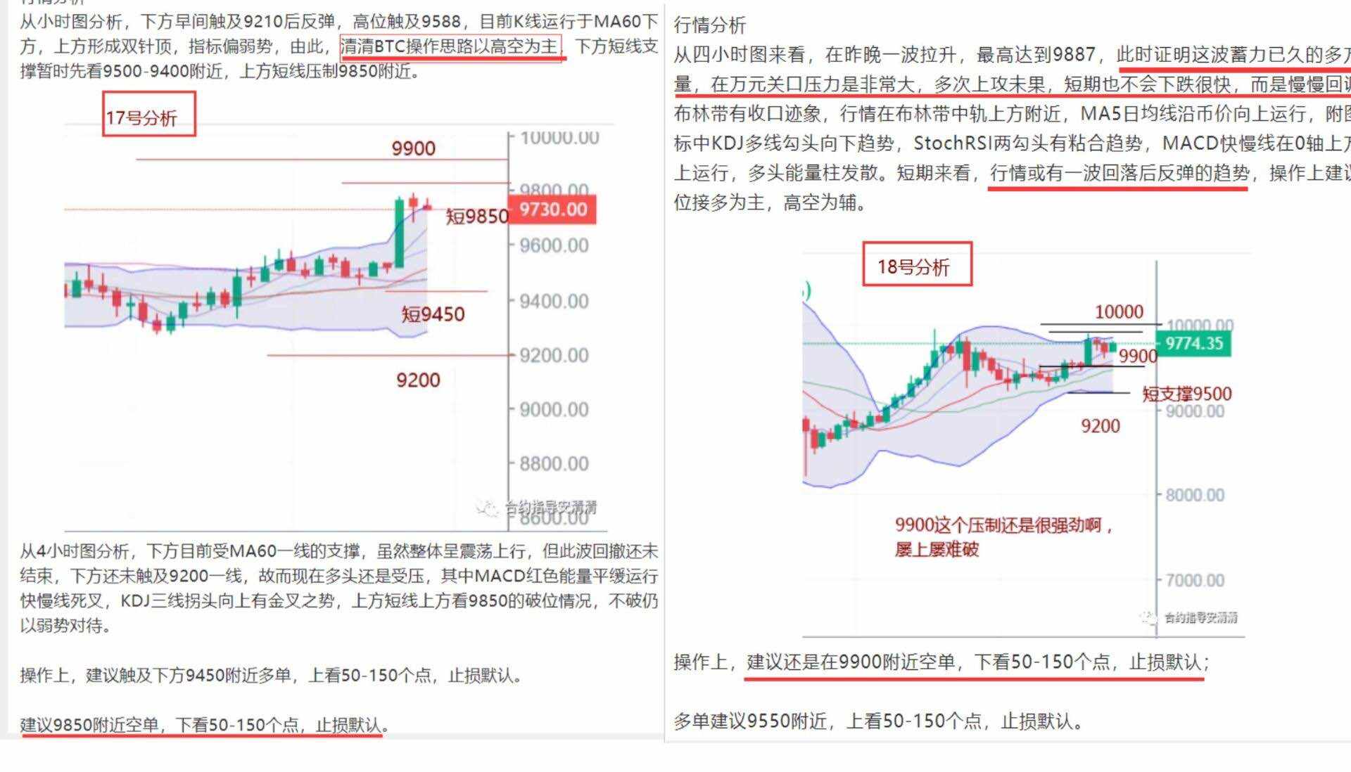 安清清:5.19晨间比特币/这一次的暴跌为了下一次的暴涨