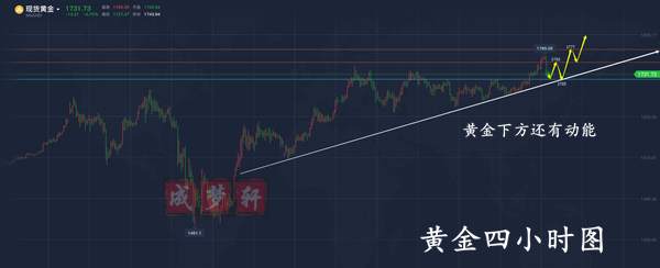 成梦轩：5.19隔夜黄金为何暴跌？早盘1736直接空！附解套