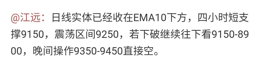 5.22江远:比特币短周期筑底,日内分析及操作策略