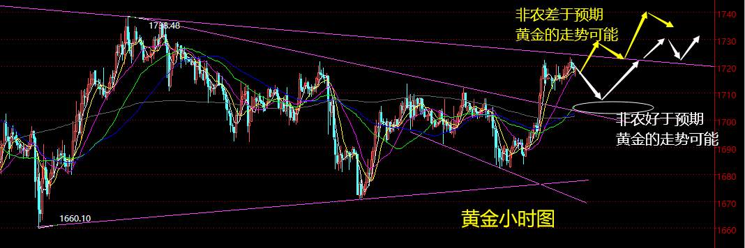 老黑策略：5.8晚盘非农行情分析及预期