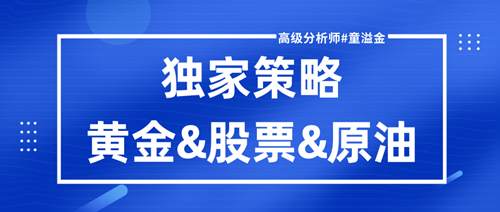 童溢金：黄金又到周线收官，两天空获利就这么简单！你错过怪谁？