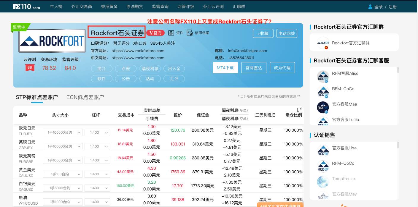 外汇交易要注意这几点?Rockfort石头证劵竟然是黑平台?