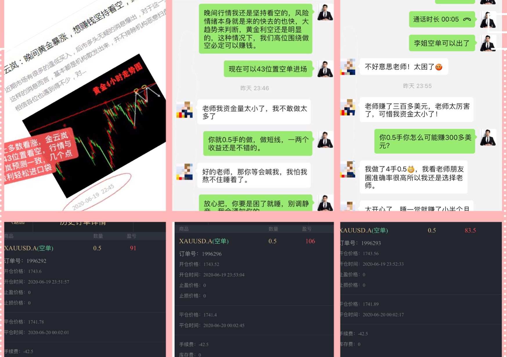 金云岚：炒黄金能赚钱吗？实仓客户告诉你如何一星期完成翻仓！