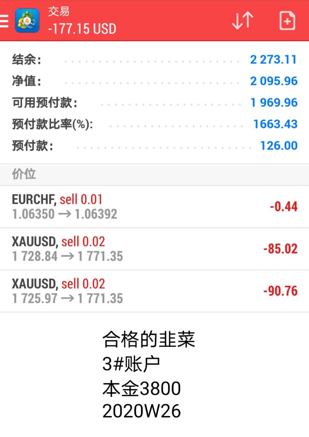 韭菜周记2020年第25周：不配