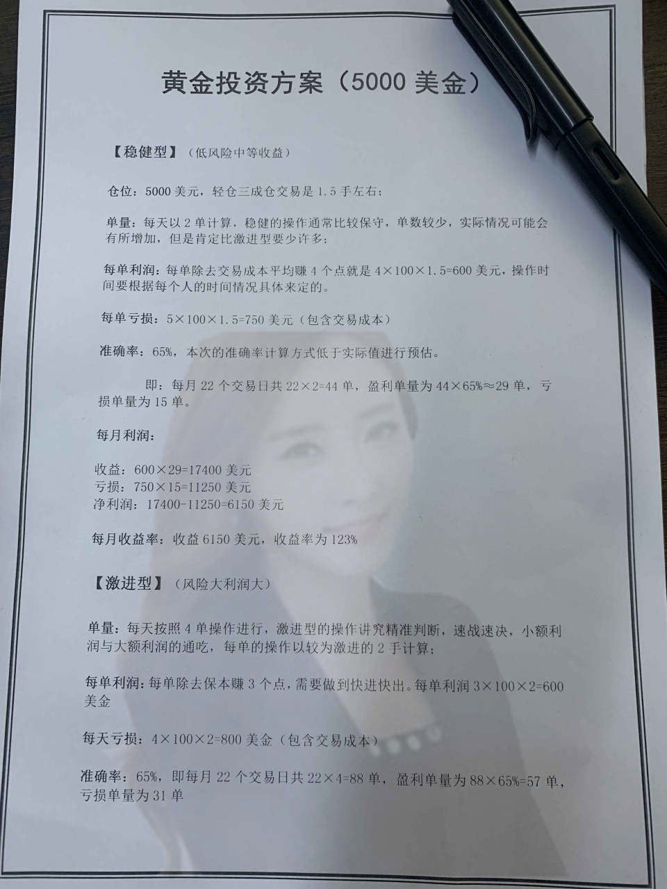 韩凌雨：炒黄金一遇大行情注定爆仓？次次重仓博收益一单收手？