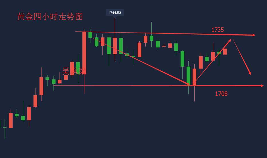 吴承梁：6.16美国暴乱延续，小心黄金走势反转，1735做空不变