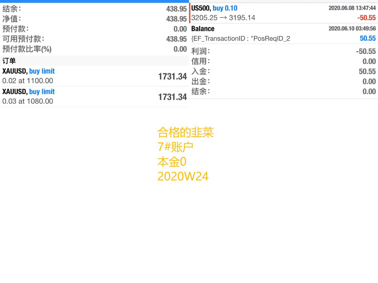 韭菜周记2020年第24周：何弃疗