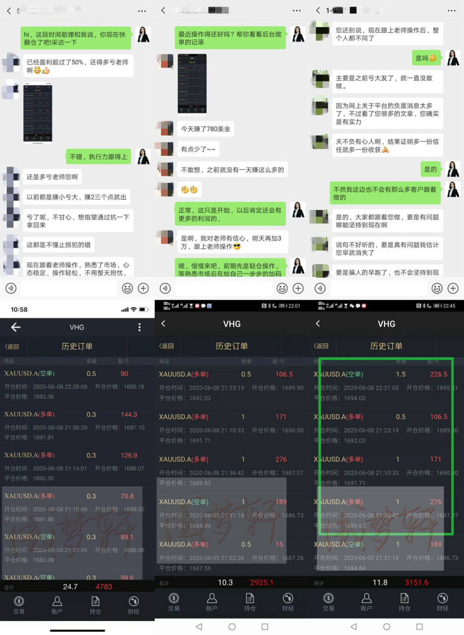 成梦轩：6.10黄金多单斩16点！午夜此处做空还有5点利润！