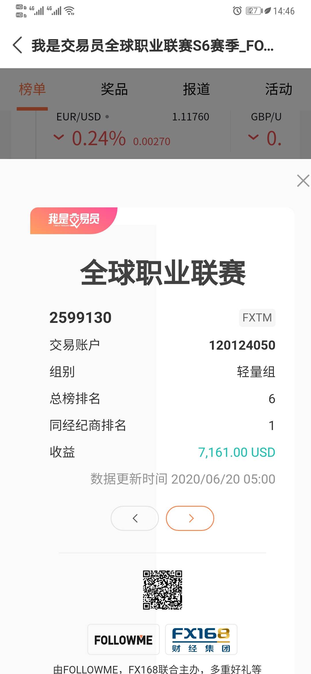 交易大赛记录
