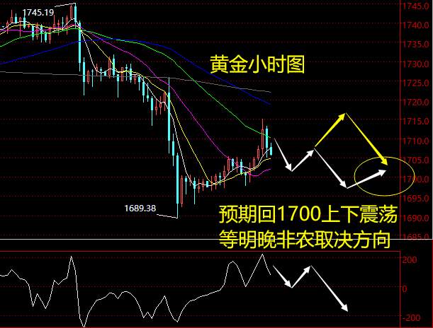 老黑策略：6.4晚盘外汇、黄金分析策略