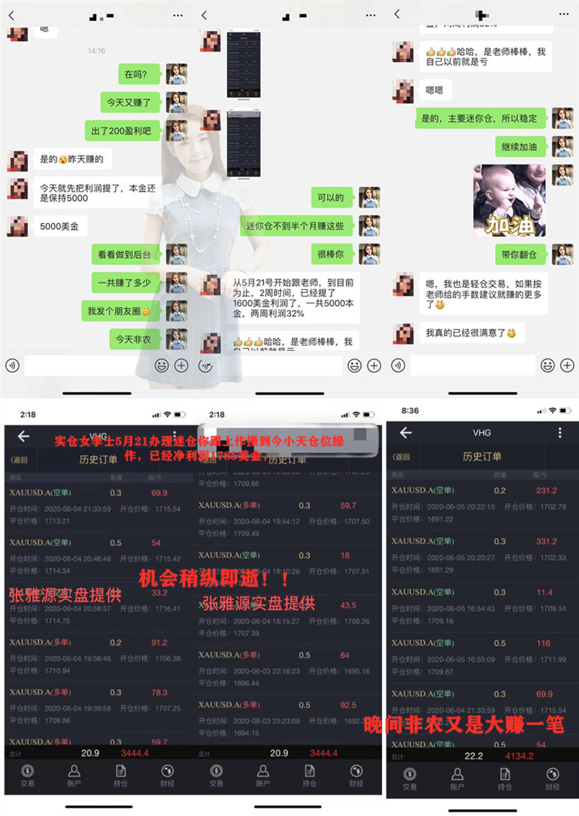 张雅源：6.23昨日黄金多头强势暴涨突破1760！今日黄金是涨是跌如何布局?