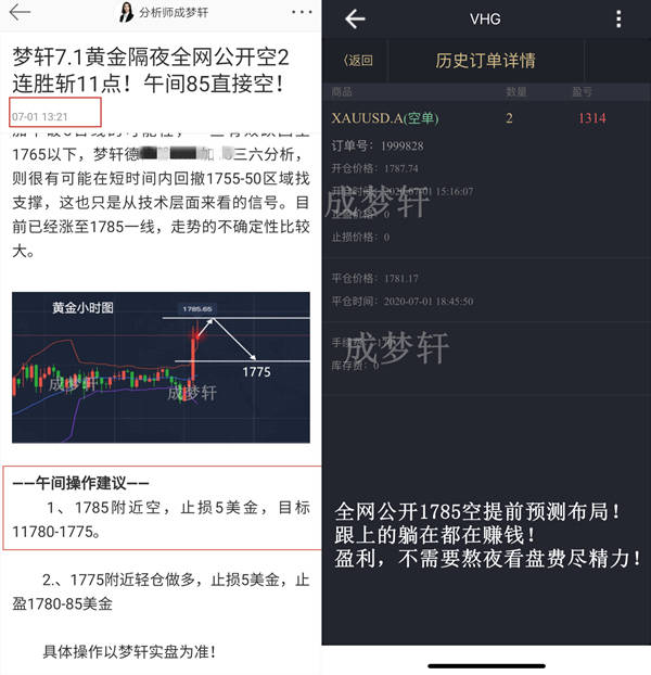 梦轩7.4黄金本周全网公开策略斩40点跟上已爆赚！附下周最新预测