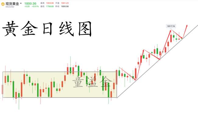 童溢金：黄金为何一夜暴跌？多头没希望？不！1796做多稳赚！