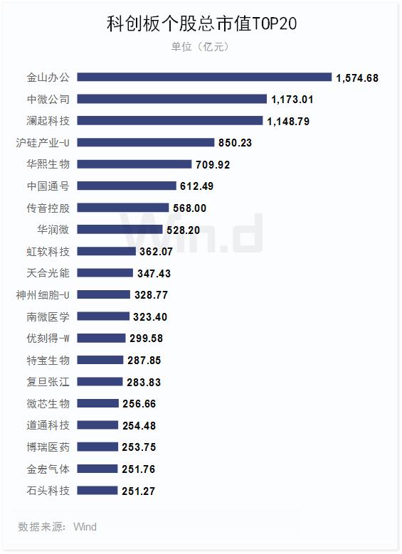 市值高速增长130%,科创板上半年榜单全面揭晓!