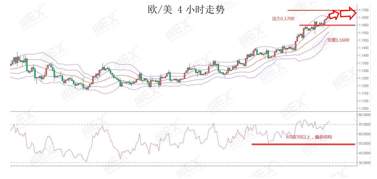 MEXGroup：美元跌势不止，欧元再创新高