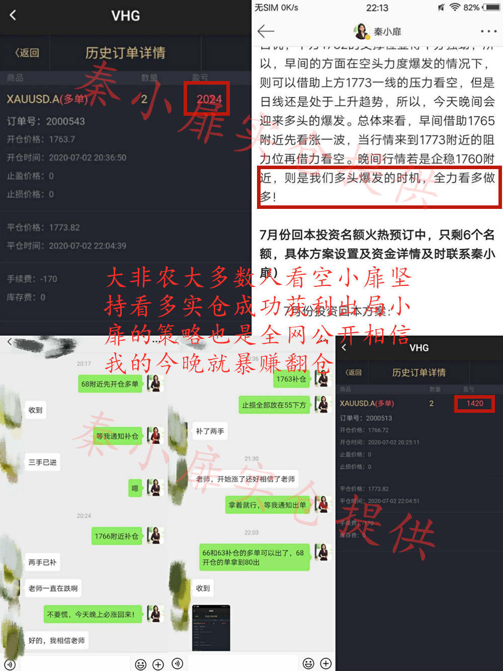 秦小扉：非农数据暴涨暴跌，你又亏损套单了？亏损的总是你?