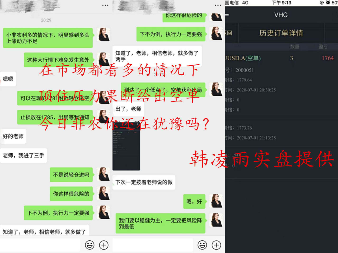 韩凌雨：非农行情出乎意料？多空来回被套还有解吗？