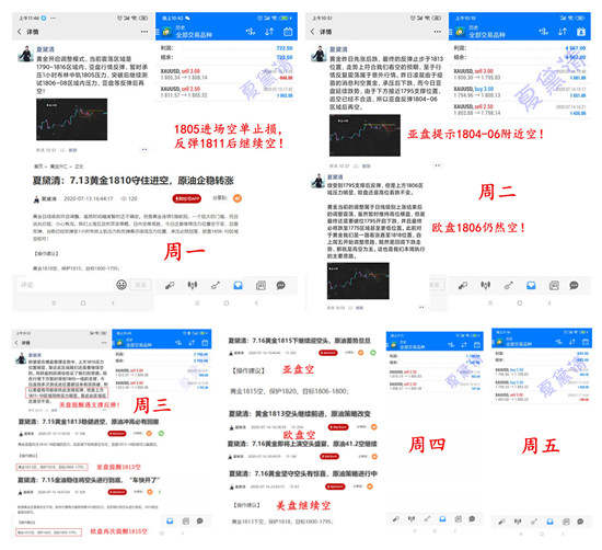 夏黛清：7.21金油养精蓄锐已久，系好安全带出发了！
