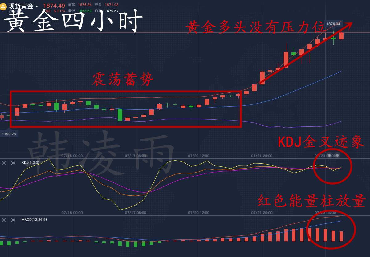 韩凌雨：7.23南非生化危害警告，各类大事件刺激，金价看1921