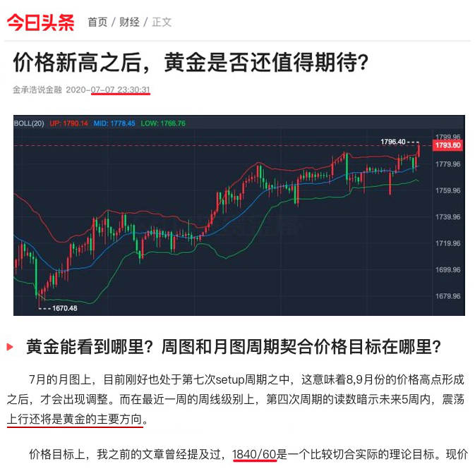 大战告捷，黄金继续向前！