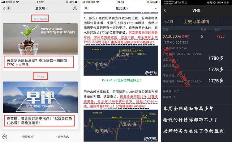 夏艾璃：黄金走势大反转！晚间因何暴涨？后市还有50的上涨空间