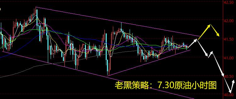 老黑策略：7.30原油分析策略