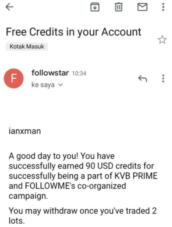 I have invited 5 friends but why haven't I received 90USD bonus yet?