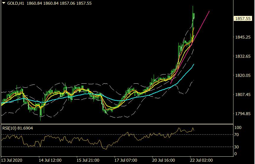 ZFX: 美元急挫 金银爆升