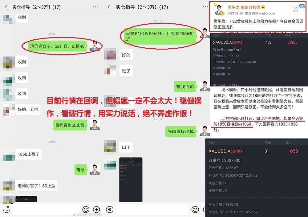 吴承梁：新手炒黄金该怎么入市？你还在盲目前行看不懂分析听人指挥？