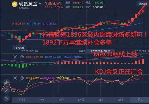 舒鑫欢：黄金以破90大关，后市还会涨吗？中线50点布局中