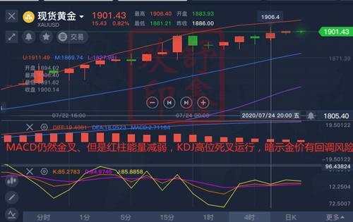 舒鑫欢：黄金一周暴涨近百点，下周空单有望解套