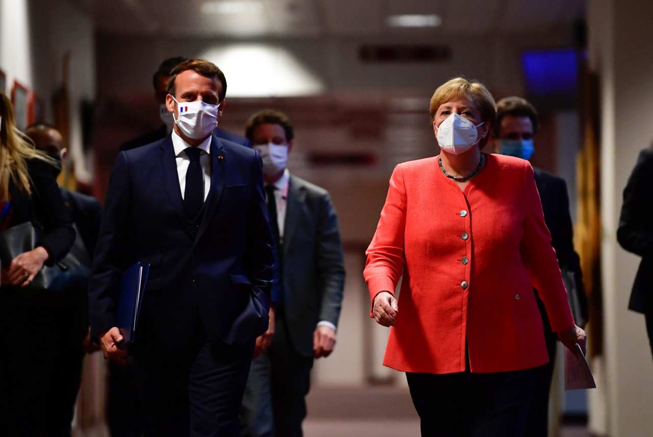 EU leaders reach ‘pivotal’ deal on pandemic recovery fund after marathon summit