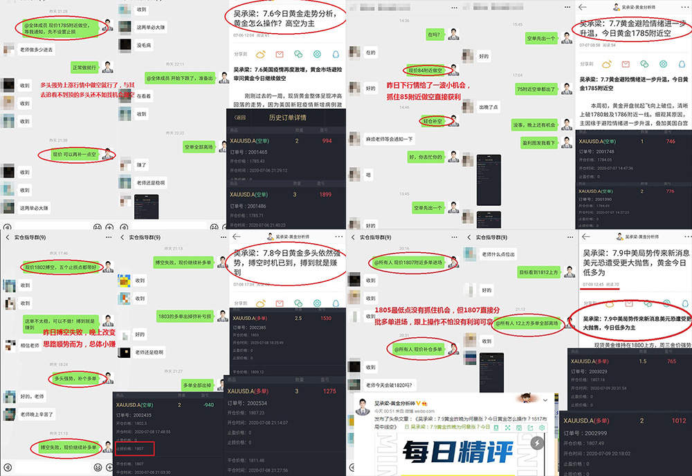 吴承梁：黄金原油投资你在亏损别人在赚钱！交易很简单，复杂的是心绪！