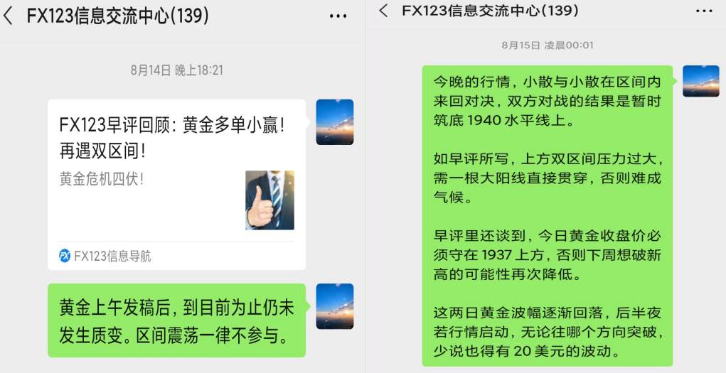 FX123早评：双区间束缚黄金！诱空再次出现！