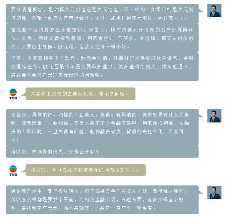 第二十二期TVB《投资Z世代》：美元的进与退