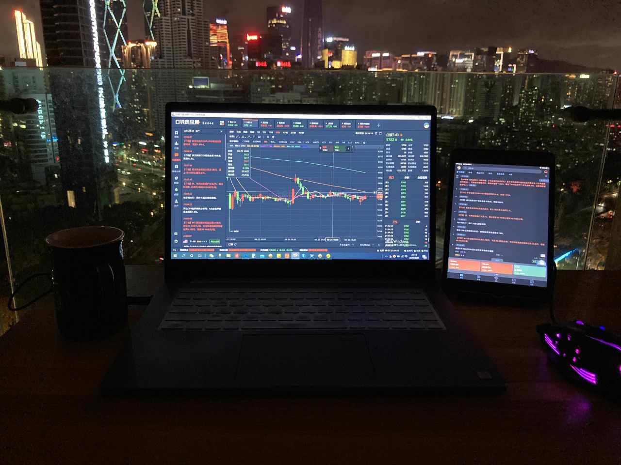 这两天没约到妞，只能转战汇市了